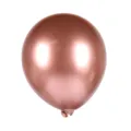 10 Zoll Metallisch Roségold Latex Ballons Perlmutteffekt glänzende Party Deko 1Stk - 50er-Pack / Roségold