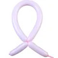 Pink 260 long twisting magic balloons for birthday party decoration and shaping supplies. - Macaron Pink