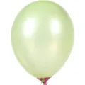 5 inch pearlescent latex balloon light green shiny party decoration wedding birthday - 200 Pieces/Pack / Pearlescent Fruit Green