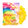 10 inch yellow latex balloons pearlescent helium quality party wedding birthday decor - 100 Pieces/Pack / Yellow