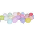 Colorful macaron latex balloons set for wedding birthday party decorations 10 inch - 100 Pieces/Pack / Multicolor