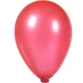 Red pearlescent latex balloon 5 inch thick for wedding birthday party celebration decoration. - 200 Pieces/Pack / Pearl Red