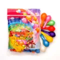 Colorful pearlescent latex balloons, 10 inch party balloons for wedding birthday decoration. - 100 Pieces/Pack / Multicolor