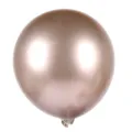 Globo de látex metálico de 10 pulgadas, globo de decoración de fiesta en oro champán. - 50 Piezas / Oro champán metálico
