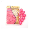 Lot de 100 ballons en latex rose épais, idéal pour décorations de fête et mariages. - Rose
