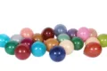 10 Pouces Ballons en Latex Rétro Set Épais Couleurs Assorties pour Fête de Mariage Déco - 100 Pièces/Paquet / Couleur Mixte Rétro