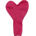 Heart-shaped latex balloon rose red uninflated wedding party decoration romantic proposal item - 100 Pieces/Pack / Rose Red