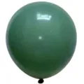 Ballon en latex vert rétro 10 pouces épais mat pour fête d'anniversaire décoration - 100 Pièces/Paquet / Vert Haricot Rétro