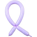Long twist balloon macaron light purple balloon variant for party and shape decoration. - Macaron Purple
