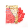 Ensemble de ballons en latex rouge, paquet de 100 pcs pour décoration de mariage. - Rouge
