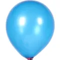 10 inch pearl latex balloon blue metallic shiny birthday party wedding decoration - Pearly Blue