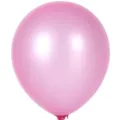 Ballon en latex nacré de 12 pouces couleur rose pour décoration de fête de mariage anniversaire - Rose Perlé