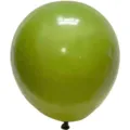 Variante de ballon en latex vert rétro de 10 pouces, idéal pour les fêtes et mariages. - 100 Pièces/Paquet / Vert Olive Rétro