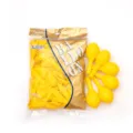 Set di palloncini in latex perlato addensato da 12 pollici per decorazioni per feste di nozze. - Giallo
