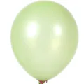 Ballon en latex nacré de 12 pouces vert clair pour fête de mariage décoration d'anniversaire. - Vert Fruit Perlé