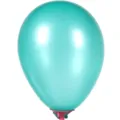 Pearl latex balloon 5 inch teal color party decoration wedding birthday balloon with pink cup stick - 200 Pieces/Pack / Pearlescent Green
