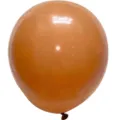 10-inch retro brown latex balloon for birthday party and wedding decoration setup. - 100 Pieces/Pack / Retro Cocoa