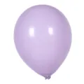 Light purple latex balloon, 10 inch pastel balloon for wedding birthday party decor. - 100 Pieces/Pack / Purple