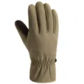Khaki winter thermal touchscreen gloves, windproof thick outdoor riding ski gloves SKU. - M / Thick Solid Green