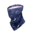 Ice silk sun protection neck gaiter, blue marble outdoor cycling fishing face mask sports. - A21-MJ7