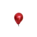 Ballon en Latex Rouge Finition Métallique Brillant Variante pour Fête de Mariage Déco - 5 Pouces 100 Pièces/Paquet / Rouge Chanel