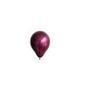 Ballon métallique rouge cerise double couche pour fête de mariage romantique et décoration de chambre. - 5 Pouces 100 Pièces Paquet
