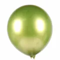 12 Zoll metallisch grüner Latex Ballon für Geburtstag Party Hochzeit Dekoration Feier - 50 Stück / Metallisches Fruchtgrün
