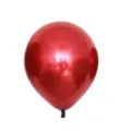 Ballon en latex métallique rouge idéal pour les fêtes de mariage et les décorations. - 12 Pouces Paquet de 50 Pcs / Rouge Chanel