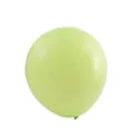 Palloncino in lattice rotondo verde chiaro opaco per decorazione festa di compleanno. - 50 Pezzi/Confezione / Verde mela