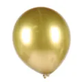 Globo de látex metálico grueso de 12 pulgadas para fiesta de cumpleaños y decoración de bodas - 50 Piezas / Oro Metálico