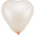 Heart-shaped latex balloon for romantic wedding parties, birthdays, and room decoration. - Macaron Orange
