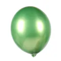 Globo de Latex Metalico Verde de 12 Pulgadas para Fiesta de Cumpleanos y Decoracion - 50 Piezas / Verde Claro Metálico