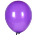 Ballon en latex violet 10 pouces ballon rond mat pour decoration de fete d'anniversaire. - 100 Pièces/Paquet / Noir Violet