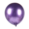 Globo de látex morado metálico engrosado de 12 pulgadas para fiesta y decoración de bodas. - 50 Piezas / Púrpura Metálico