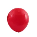 Round matte red latex balloon for birthday party and wedding decoration, 18-inch thickened. - 50 Pieces/Pack / Red