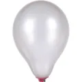 5 Inch Thickened Matte Balloon Silver Color Party Wedding Decoration Birthday Decor SKU - 5 Inch 200 Pcs Pack / Silver