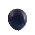 Matte navy blue latex balloon 18 inch round thick balloon for birthday party and wedding decor - 50 Pieces/Pack / Night Blue