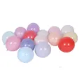 Colorful 12 inch macaron latex balloons set for wedding, birthday party, and festival celebrations. - 100 Pieces/Pack / Macaron Mixed