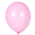 Ballon en latex rose 10 pouces mat rond decoration fete anniversaire article unique. - 100 Pièces/Paquet / Rose