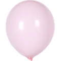 Ballon en latex mat rond de 10 pouces rose pastel, qualité épaisse pour fête d'anniversaire. - 100 Pièces/Paquet / Rose Tendre