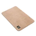 Alfombra de suelo absorbente antideslizante suave felpa para bano dormitorio cocina. - 40*60cm / Beige con Etiqueta