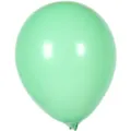 Ballon en latex vert mat de 10 pouces pour décorations de fête d'anniversaire et événements. - 100 Pièces/Paquet / Vert clair