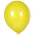 Ballon Latex Jaune Mat 10 Pouces Ballons Ronds Epais pour Decoration Fete Anniversaire - 100 Pièces/Paquet / Jaune