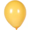 Ballon en latex jaune mat 10 pouces rond épais décoration de fête vue produit unique standard - 100 Pièces/Paquet / Jaune Kaki