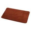 Alfombra de suelo de felpa marrón, alfombra de baño suave absorbente antideslizante dormitorio - 40*60cm / Marrón