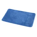 Alfombra de baño de felpa azul antideslizante y suave para entrada de baño cocina y dormitorio. - 40*60cm / Azul