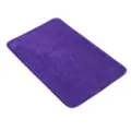 Alfombra de baño shaggy morada,suave alfombra antideslizante para baño,dormitorio y cocina. - 40*60cm / Púrpura