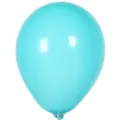 Ballon en latex mat rond de 10 pouces en bleu clair, ballon de décoration de fête - 100 Pièces/Paquet / Bleu Marine
