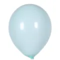 10 inch macaron light blue latex balloon for wedding party and birthday decoration events. - 100 Pieces/Pack / Neon Blue
