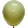 Retro green latex balloon, 10 inch retro style variant for party and wedding decoration. - 100 Pieces/Pack / Retro Avocado Green
